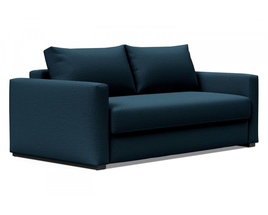 Innovation Living Cosial Queen Size Sofa Bed - 580 Argus Navy Blue