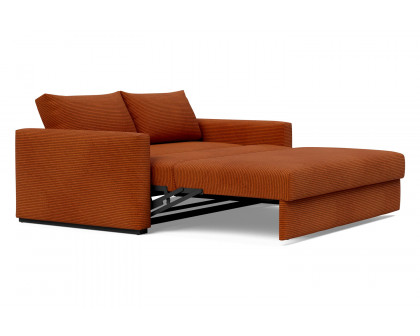 Innovation Living Cosial Queen Size Sofa Bed - 595 Corduroy Burnt Orange