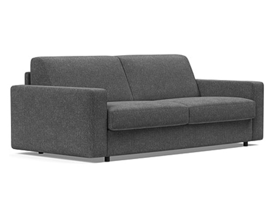 Innovation Living Carnell Sofa Bed With Standard Arms - 350 Taura Deep Grey