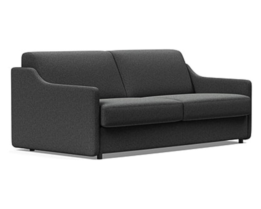 Innovation Living Carnell Sofa Bed With Slope Arms - 529 Bouclé Charcoal