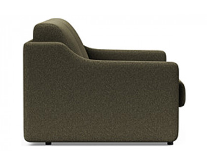 Innovation Living Carnell Sofa Bed With Slope Arms - 535 Bouclé Forest Green