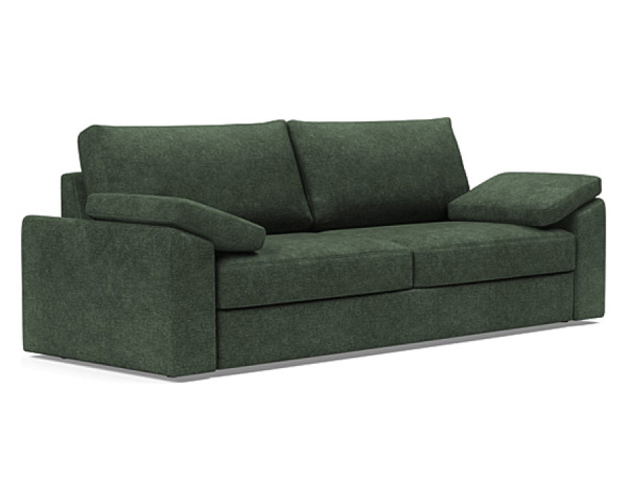 Innovation Living Vilander Sofa Bed With Cushion Arms - 281 Avella Pine Green