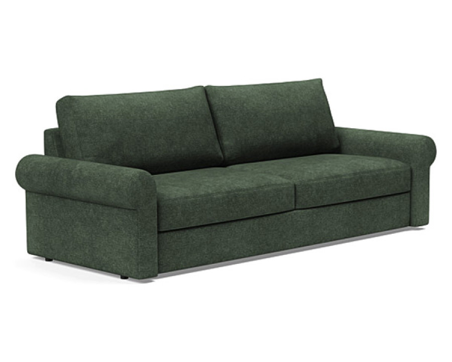 Innovation Living Vilander Sofa Bed With Roll Arms - 281 Avella Pine Green