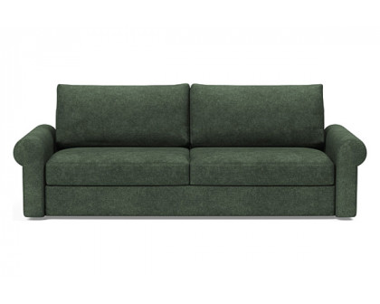 Innovation Living Vilander Sofa Bed With Roll Arms - 281 Avella Pine Green