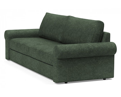 Innovation Living Vilander Sofa Bed With Roll Arms - 281 Avella Pine Green