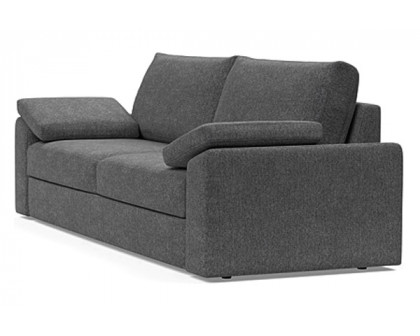 Innovation Living Vilander Sofa Bed With Cushion Arms - 350 Taura Deep Grey