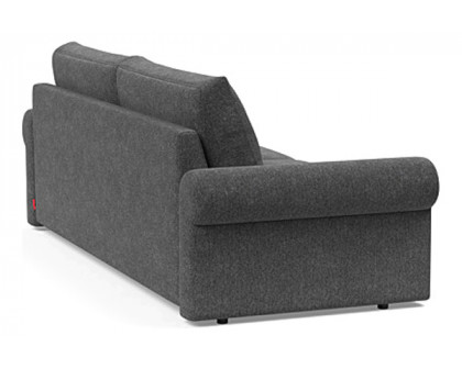 Innovation Living Vilander Sofa Bed With Roll Arms - 350 Taura Deep Grey