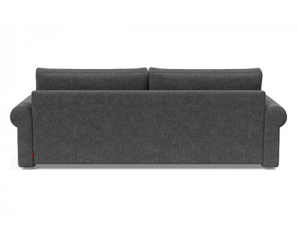 Innovation Living Vilander Sofa Bed With Roll Arms - 350 Taura Deep Grey