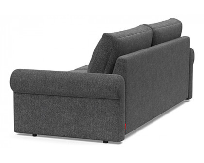 Innovation Living Vilander Sofa Bed With Roll Arms - 350 Taura Deep Grey