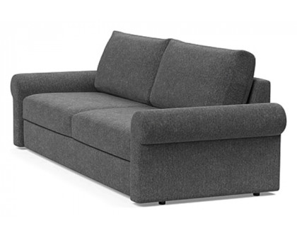 Innovation Living Vilander Sofa Bed With Roll Arms - 350 Taura Deep Grey