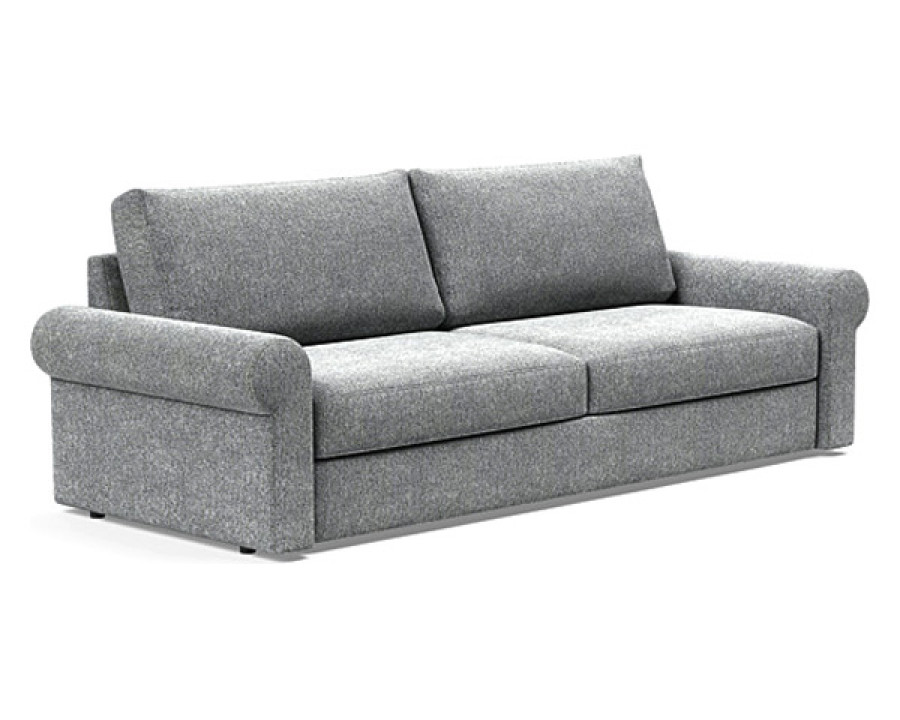 Innovation Living Vilander Sofa Bed With Roll Arms - 351 Taura Slate Grey