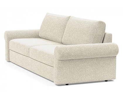 Innovation Living Vilander Sofa Bed With Roll Arms - 357 Taura Off White