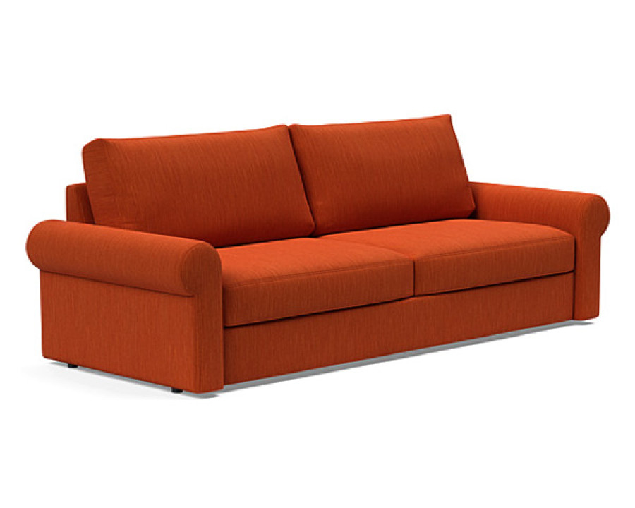 Innovation Living Vilander Sofa Bed With Roll Arms - 506 Elegance Paprika