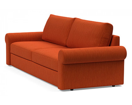 Innovation Living Vilander Sofa Bed With Roll Arms - 506 Elegance Paprika