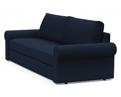 Innovation Living Vilander Sofa Bed With Roll Arms - 528 Mixed Dance Blue