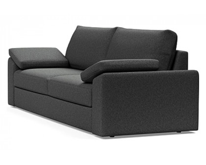 Innovation Living Vilander Sofa Bed With Cushion Arms - 529 Bouclé Charcoal