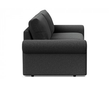 Innovation Living Vilander Sofa Bed With Roll Arms - 529 Bouclé Charcoal