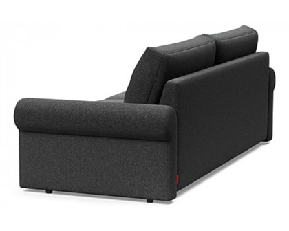 Innovation Living Vilander Sofa Bed With Roll Arms - 529 Bouclé Charcoal