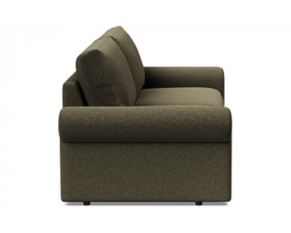 Innovation Living Vilander Sofa Bed With Roll Arms - 535 Bouclé Forest Green