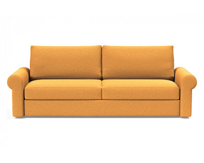 Innovation Living Vilander Sofa Bed With Roll Arms - 536 Bouclé Ochre