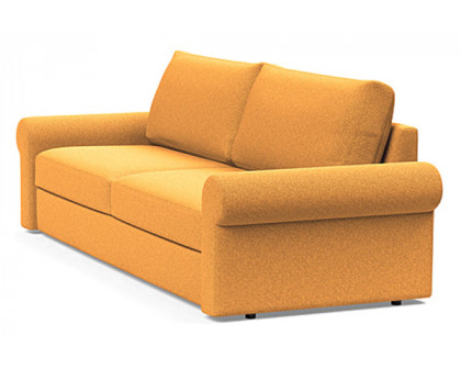 Innovation Living Vilander Sofa Bed With Roll Arms - 536 Bouclé Ochre