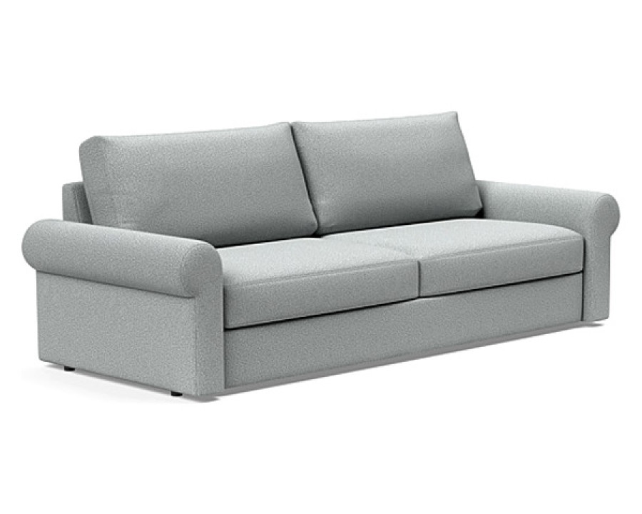 Innovation Living Vilander Sofa Bed With Roll Arms - 538 Melange Light Grey