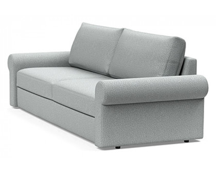 Innovation Living Vilander Sofa Bed With Roll Arms - 538 Melange Light Grey