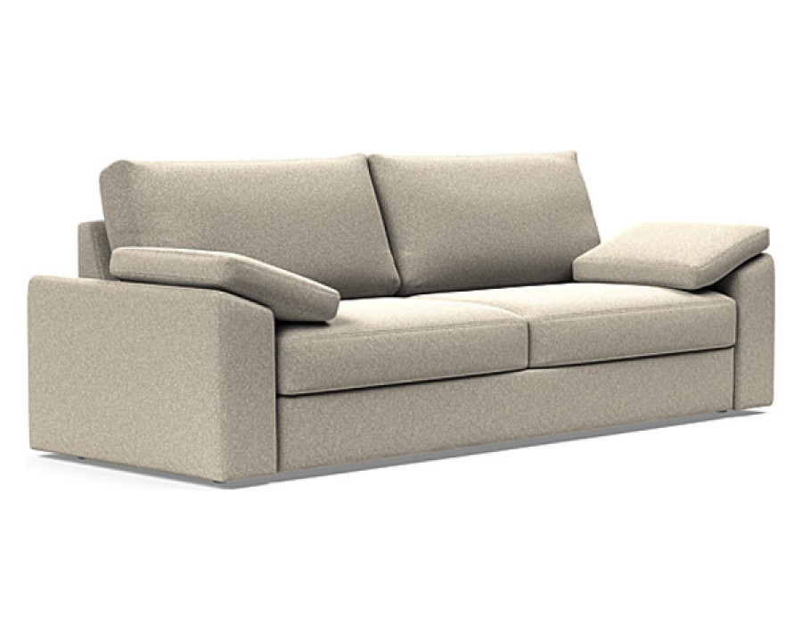 Innovation Living Vilander Sofa Bed With Cushion Arms - 539 Bouclé Beige