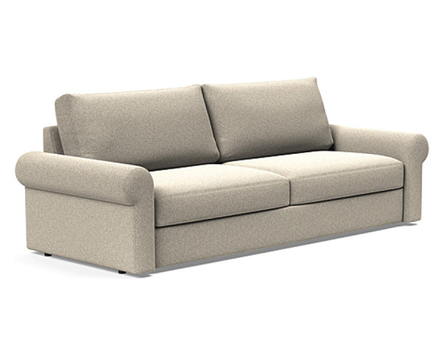 Innovation Living Vilander Sofa Bed With Roll Arms - 539 Bouclé Beige