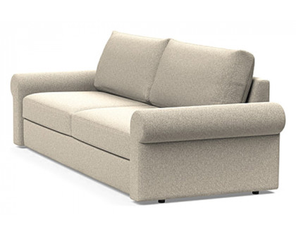 Innovation Living Vilander Sofa Bed With Roll Arms - 539 Bouclé Beige