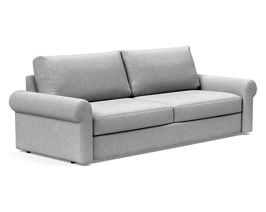 Innovation Living Vilander Sofa Bed With Roll Arms - 590 Micro Check Grey