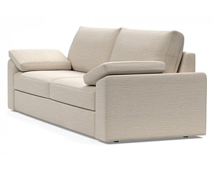 Innovation Living Vilander Sofa Bed With Cushion Arms - 612 Blida Sand Grey