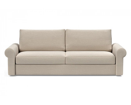 Innovation Living Vilander Sofa Bed With Roll Arms - 612 Blida Sand Grey