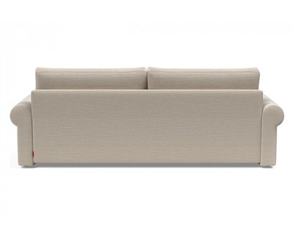 Innovation Living Vilander Sofa Bed With Roll Arms - 612 Blida Sand Grey