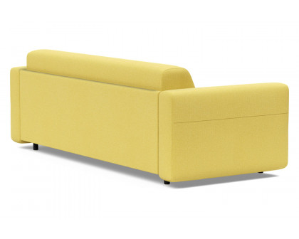 Innovation Living Killian Queen Size Sofa Bed Dual Mattress - 554 Soft Mustard Flower