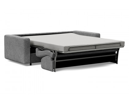 Innovation Living Killian Queen Size Sofa Bed Dual Mattress - 563 Twist Charcoal