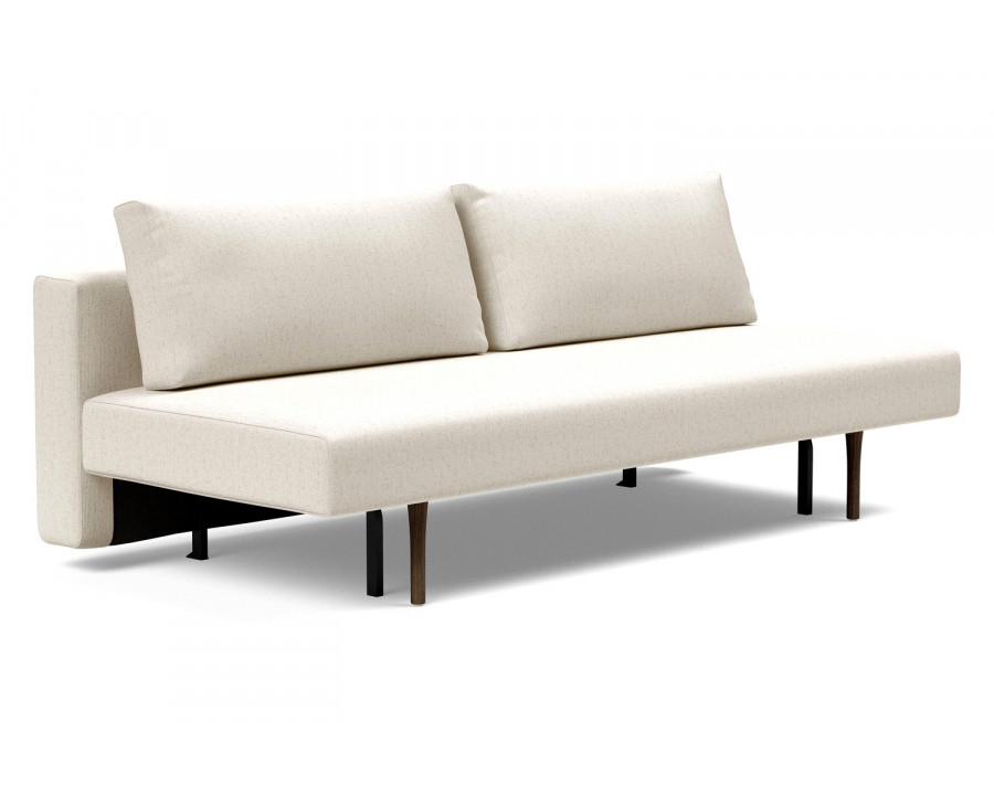 Innovation Living Conlix Sofa Bed Smoked Oak - 531 Bouclé Off White