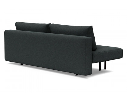 Innovation Living Conlix Sofa Bed Smoked Oak - 534 Bouclé Black Raven