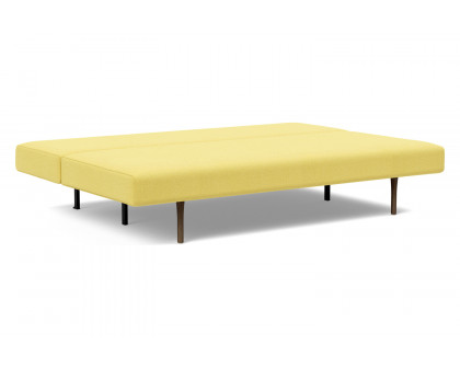 Innovation Living Conlix Sofa Bed Smoked Oak - 554 Soft Mustard Flower