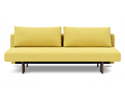 Innovation Living Conlix Sofa Bed Smoked Oak - 554 Soft Mustard Flower