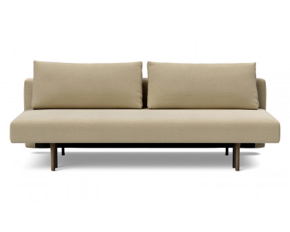 Innovation Living Conlix Sofa Bed Smoked Oak - 571 Vivus Dusty Sand