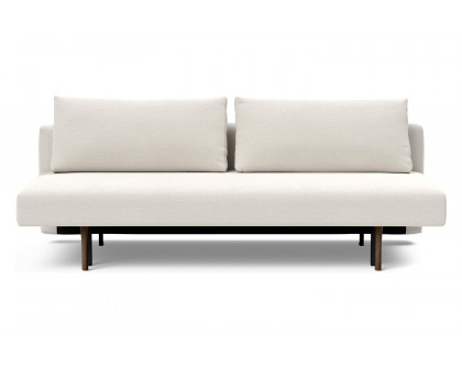 Innovation Living Conlix Sofa Bed Smoked Oak - 574 Vivus Dusty Off White