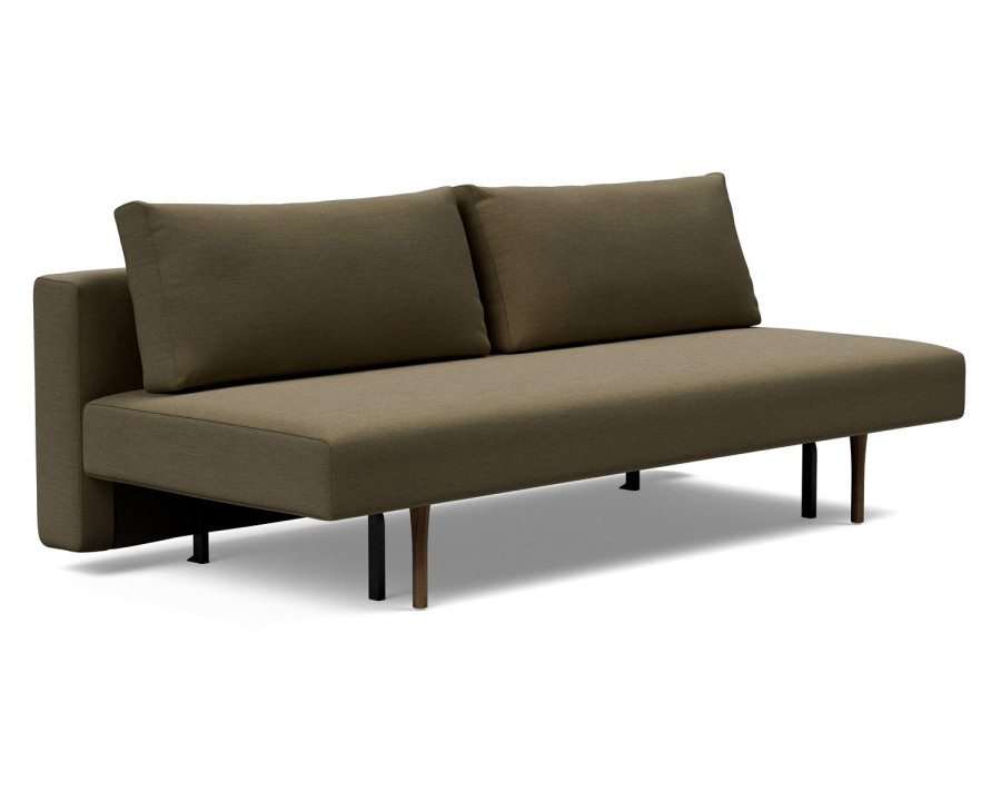 Innovation Living Conlix Sofa Bed Smoked Oak - 575 Vivus Dusty Olive