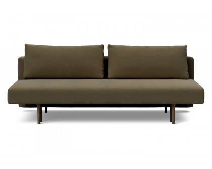 Innovation Living Conlix Sofa Bed Smoked Oak - 575 Vivus Dusty Olive