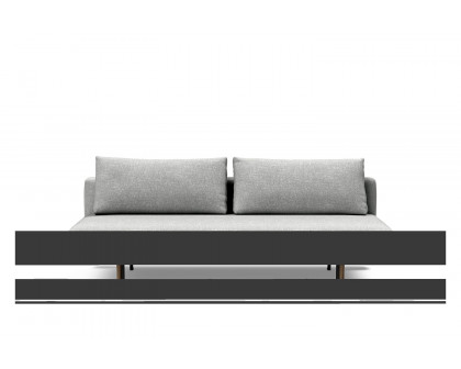 Innovation Living Conlix Sofa Bed Smoked Oak - 590 Micro Check Gray