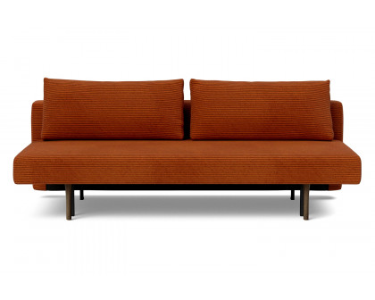 Innovation Living Conlix Sofa Bed Smoked Oak - 595 Corduroy Burnt Orange