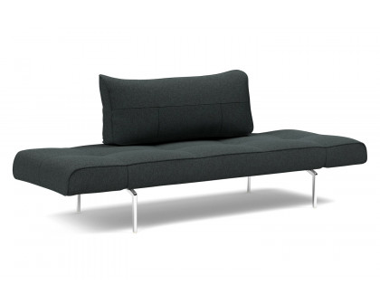 Innovation Living Zeal Straw Daybed - 534 Bouclé Black Raven