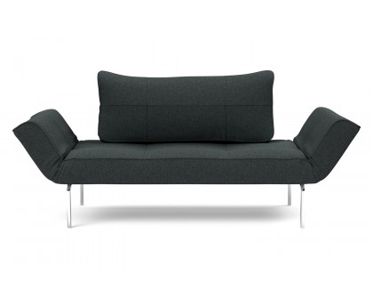 Innovation Living Zeal Straw Daybed - 534 Bouclé Black Raven