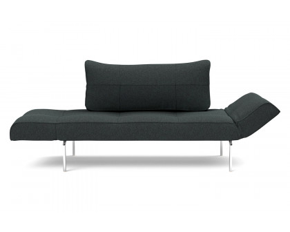 Innovation Living Zeal Straw Daybed - 534 Bouclé Black Raven