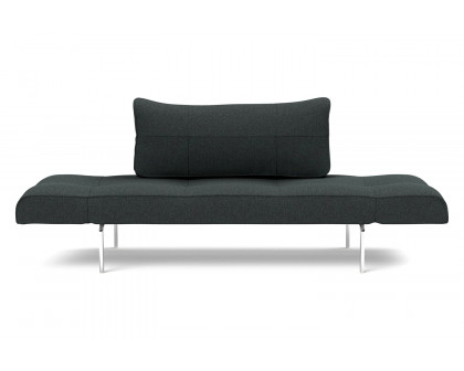 Innovation Living Zeal Straw Daybed - 534 Bouclé Black Raven